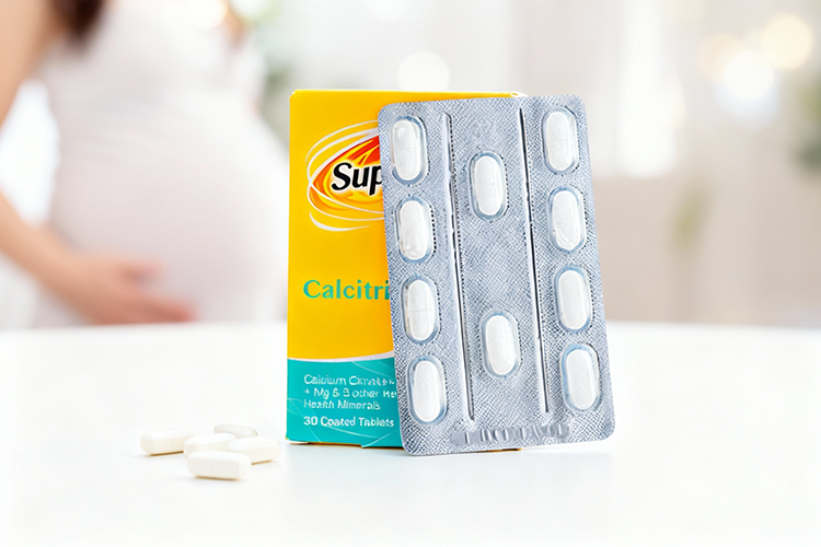 قرص سوپرابیون کلسیترا در بارداری و مکمل‌ های دوران حاملگی